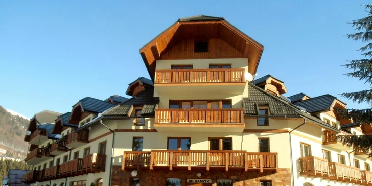 Zimná lyžovačka na Donovaloch v Apartmánovom dome Kamzík