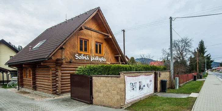 Vstup do soľnej jaskyne, prenájom jaskyne alebo permanentka