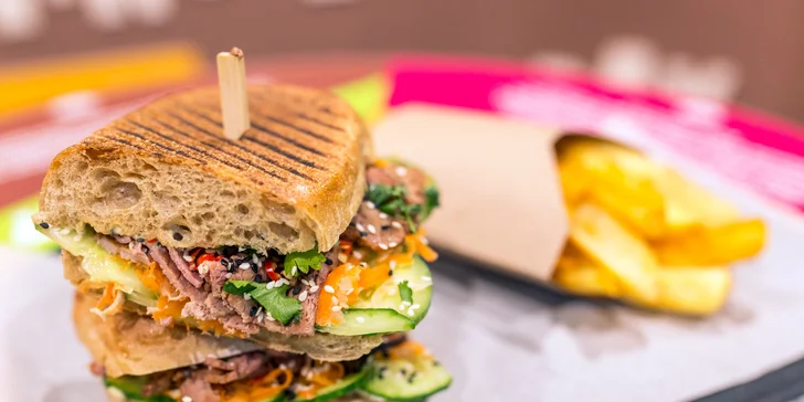 Fantastický Banh Mi sendvič, alebo poukaz na 30 či 50€ v MISHTE SANDWICH