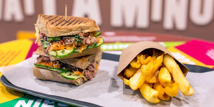 Fantastický Banh Mi sendvič, alebo poukaz na 30 či 50€ v MISHTE SANDWICH