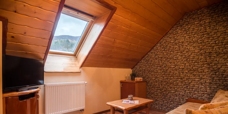 Relaxačný pobyt s wellness pod holým nebom v modernom penzióne Gitka***