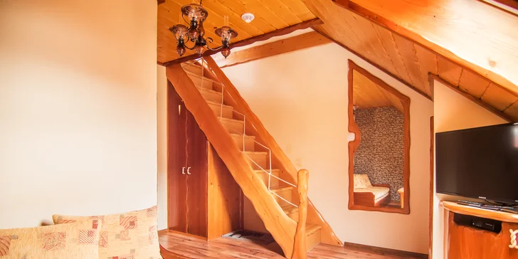 Relaxačný pobyt s wellness pod holým nebom v modernom penzióne Gitka***