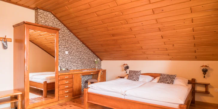 Relaxačný pobyt s wellness pod holým nebom v modernom penzióne Gitka***