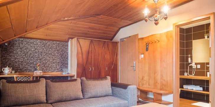 Relaxačný pobyt s wellness pod holým nebom v modernom penzióne Gitka***