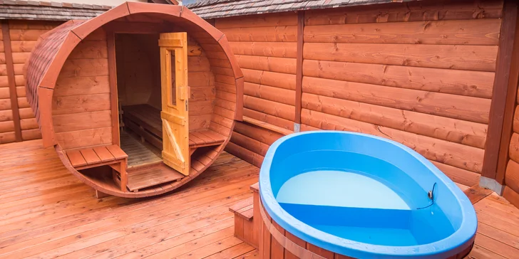 Relaxačný pobyt s wellness pod holým nebom v modernom penzióne Gitka***