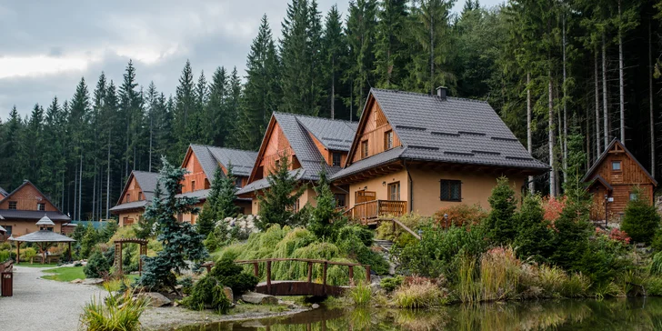 Resort Ondrášův Dvůr**** v srdci Beskýd s unikátnym horským Wellness a Thermal parkom + novou atrakciou TROPICLAND