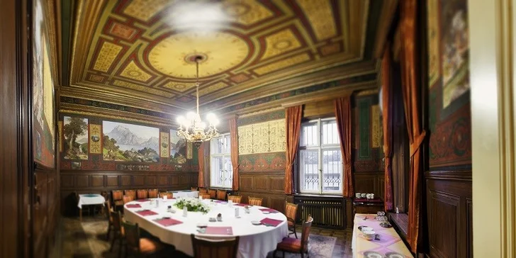 Historická vila v Prahe: možnosť romantickej večere aj prehliadky hradu