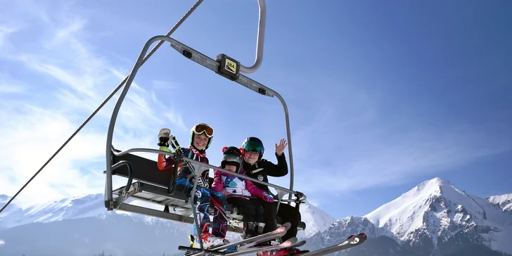 4-hodinový skipas do strediska Strachan SKI Centrum - nová lanovka!