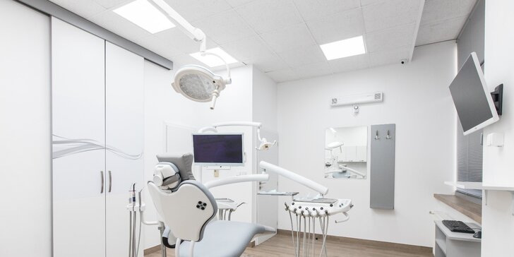 Dentálna hygiena, bielenie zubov či implantologická konzultácia + CT
