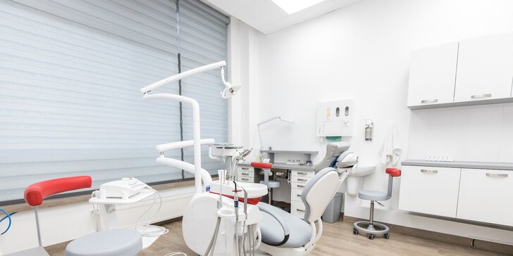 Dentálna hygiena, bielenie zubov či implantologická konzultácia + CT