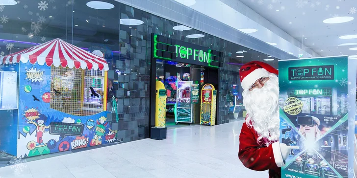 Nekonečná zábava v TOP FUN Bory Mall s hodnotnými cenami