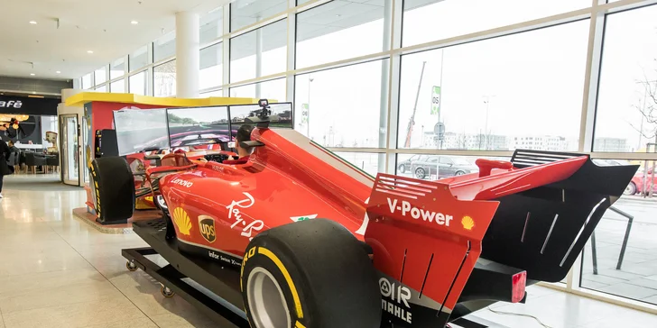 Jazda na simulátore formuly F1
