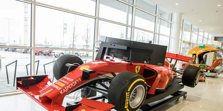 Jazda na simulátore formuly F1