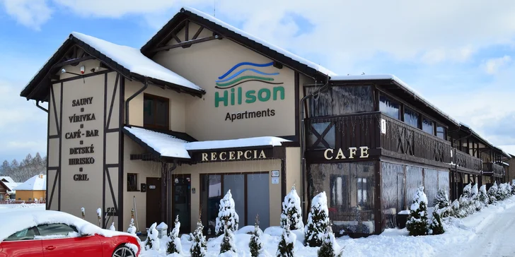 SKi & Wellness pobyt v Jasnej v moderných apartmánoch Hilson*** pre páry aj rodiny s deťmi s množstvom aktivít