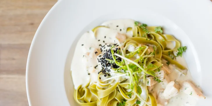 Chutné tagliatelle, kurací steak či poukaz na konzum v hodnote 50 €