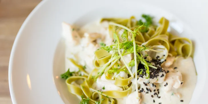 Chutné tagliatelle, kurací steak či poukaz na konzum v hodnote 50 €