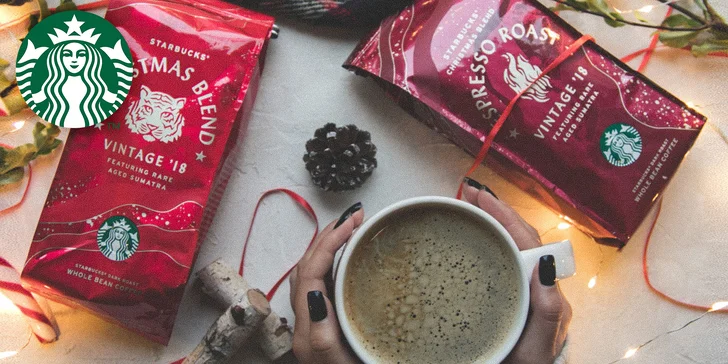 10% zľava na Merchandise Starbucks a Grande nápoj podľa výberu zdarma