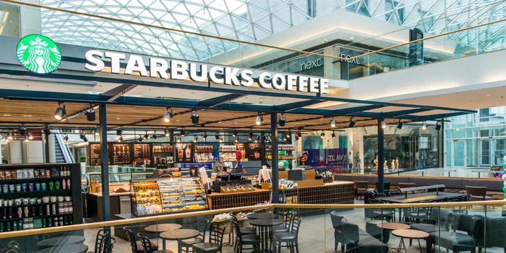 10% zľava na Merchandise Starbucks a Grande nápoj podľa výberu zdarma