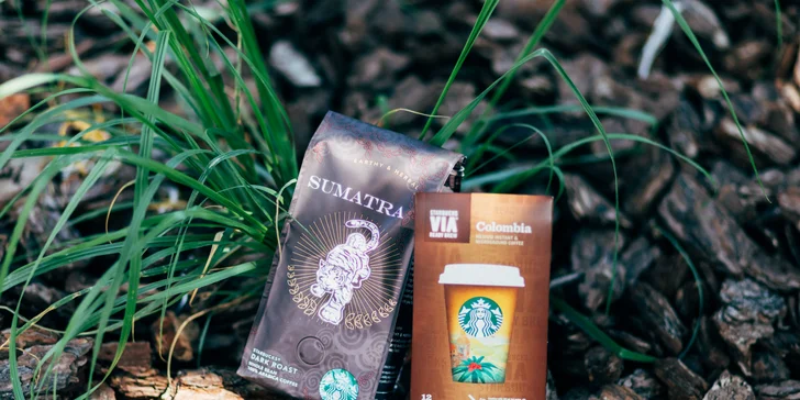 10% zľava na Merchandise Starbucks a Grande nápoj podľa výberu zdarma