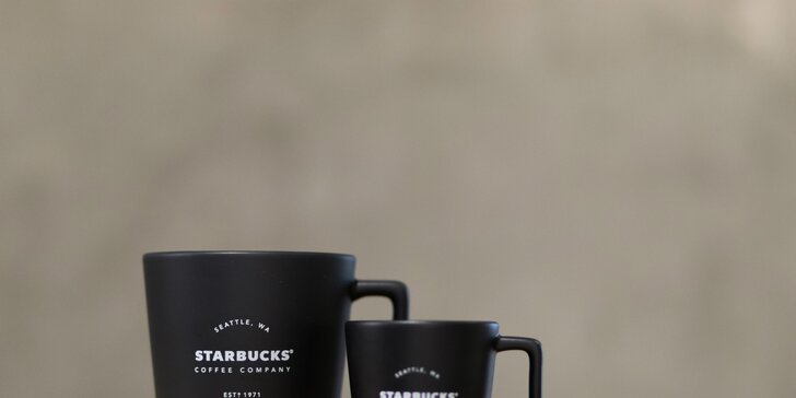 10% zľava na Merchandise Starbucks a Grande nápoj podľa výberu zdarma