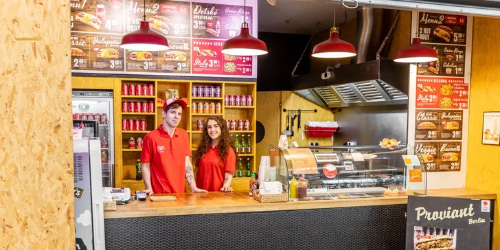 6 druhov hot dogov a belgické hranolčeky vo Filip's Hot dogs