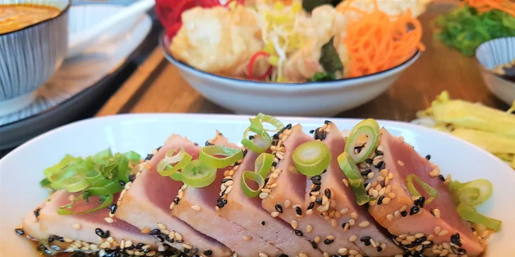Japonské degustačné menu pre 2 osoby v SUSHIHANIL
