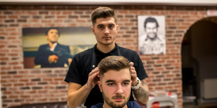 Kompletný pánsky BARBER balíček v centre mesta