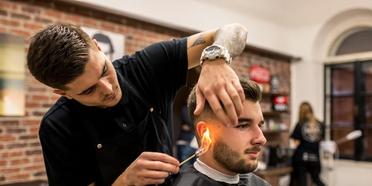 Kompletný pánsky BARBER balíček v centre mesta