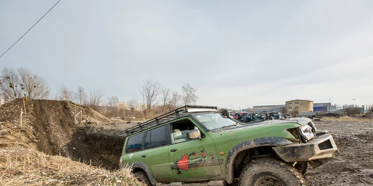Adrenalínový zážitok: terénna offroad jazda