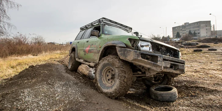 Adrenalínový zážitok: terénna off-road jazda