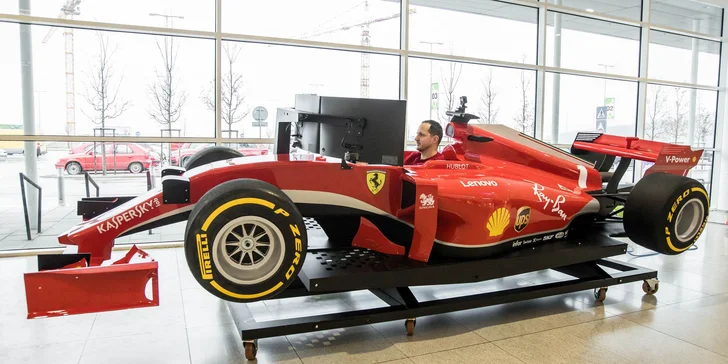 Jazda na simulátore formuly F1