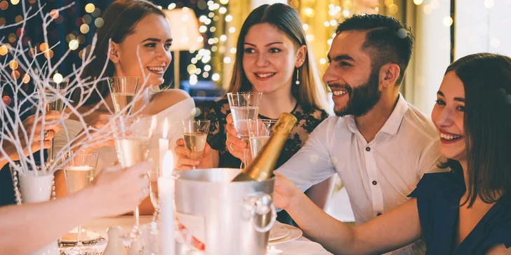 Strávte Silvester v Gourmet klube hotela Agátka s chutným jedlom a DJ-om