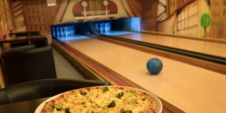 1 či 2 hodiny bowlingu aj s pizzou až pre 10 osôb