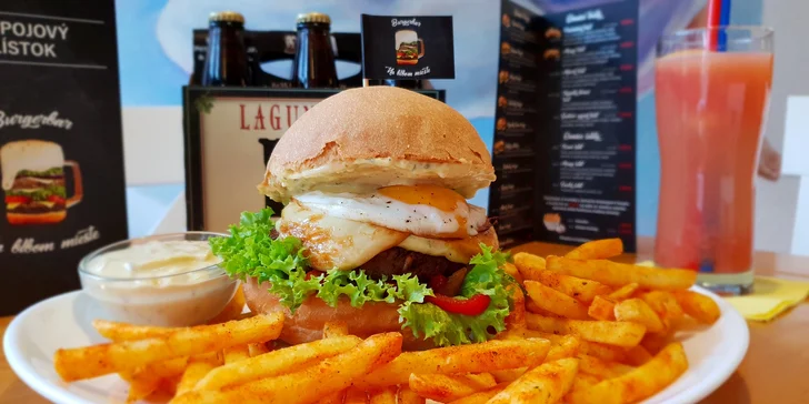 Nadupané burgery a toasty aj s bezodnou limonádou!
