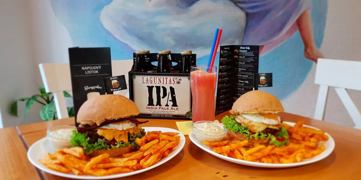 Nadupané burgery a toasty aj s bezodnou limonádou!