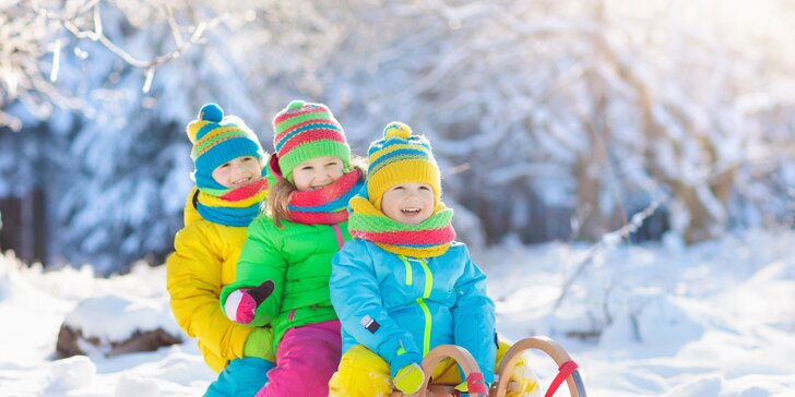 Zábavný zimný detský tábor Kormoránik s novoročnou oslavou a super aktivitami