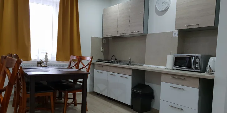 Pobyt v Bešeňovej pár desiatok metrov od Vodného Parku v zrekonštrovaných apartmánoch Villy Rustica