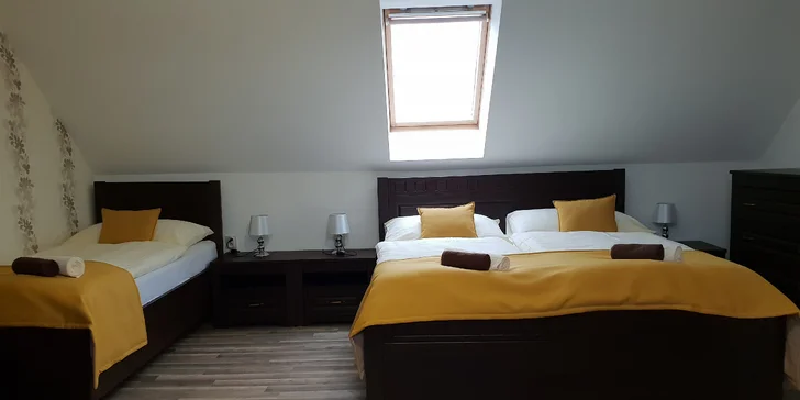 Pobyt v Bešeňovej pár desiatok metrov od Vodného Parku v zrekonštrovaných apartmánoch Villy Rustica