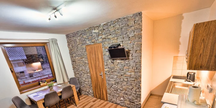 Pobyt v Demänovskej doline v luxusných apartmánoch Vila Vista s privátnou exteriérovou kaďou a infrasaunou
