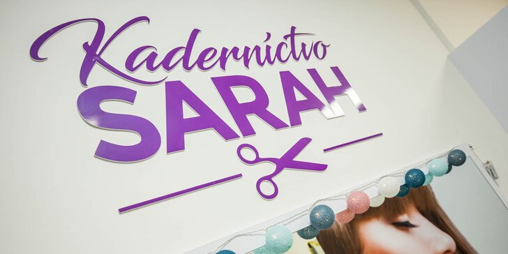 Pánsky, detský a dámsky strih či farbenie v kaderníctve Sarah