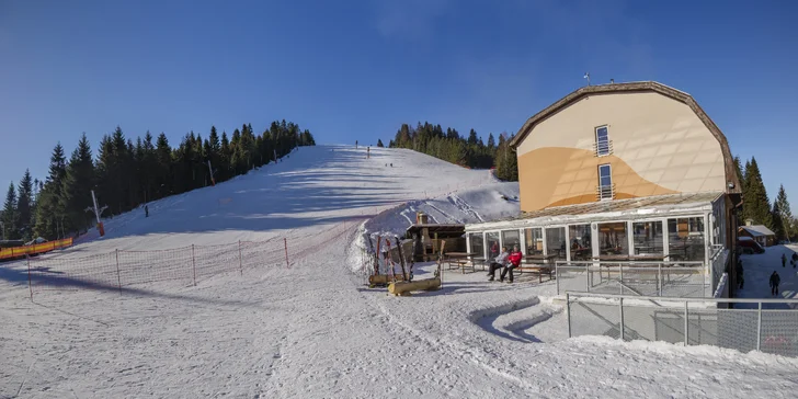 Rodinný pobyt so skipasmi v horskom prostredí Oravy v Hoteli Brezovica**s vlastným svahom