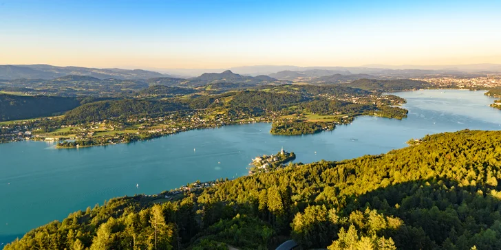 Výlet na rakúsku riviéru: Klagenfurt - Wörthersee a park miniatúr