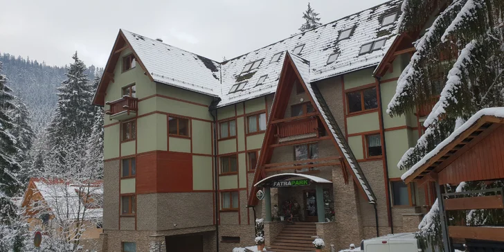 Pobyt v novovybudovanom apartmánovom dome Fatrapark
