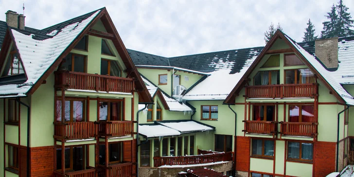 Pobyt v novovybudovanom apartmánovom dome Fatrapark
