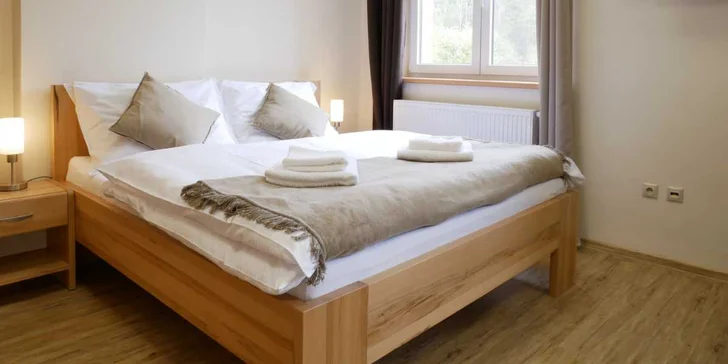 Moderne zariadené apartmány v Beskydách s raňajkami a balíčkom plným aktivít