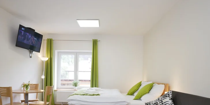 Moderne zariadené apartmány v Beskydách s raňajkami a balíčkom plným aktivít