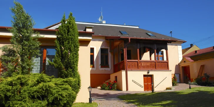 Pobyt v útulnom Penzióne Rodina priamo v Levoči s raňajkami