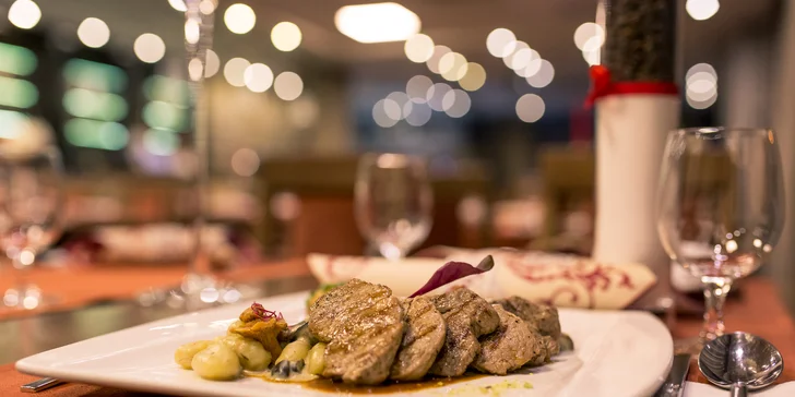 Romantická 2-chodová večera pre dvoch v KOŠICE Hotel ****