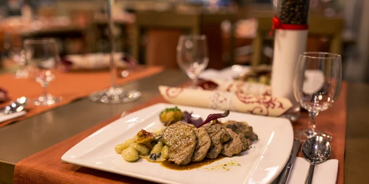 Romantická 2-chodová večera pre dvoch v KOŠICE Hotel ****