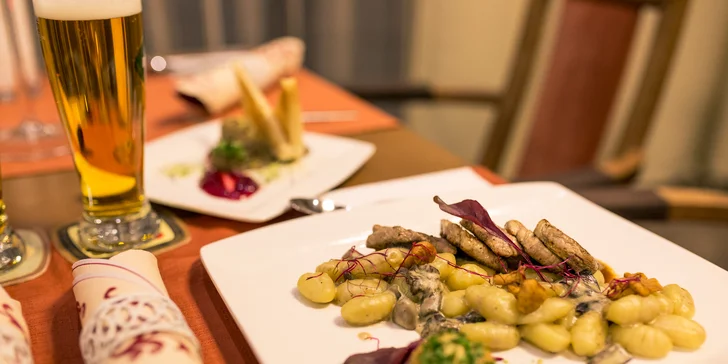 Romantická 2-chodová večera pre dvoch v KOŠICE Hotel ****